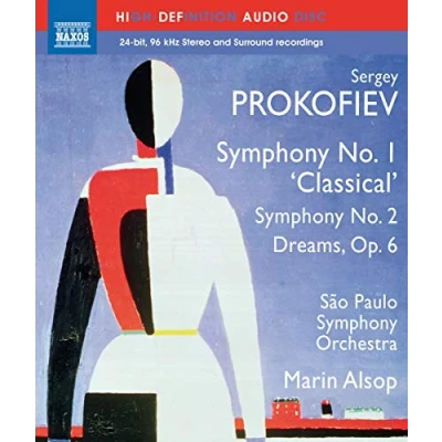 Afbeelding van São Paulo Symphony Orchestra, Marin Alsop Prokofiev: Symphonies 1 And 2 (Blu ray)