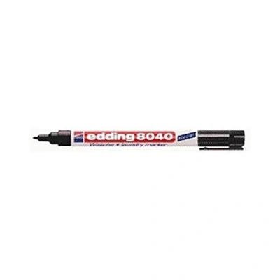 Afbeelding van edding 8040 Wasmarker, zwart, permanente etikettering van textiel en kleding, wasbaar tot 95 C (2)