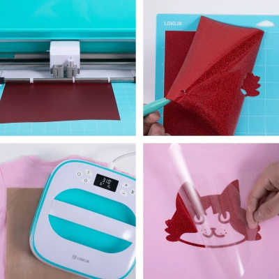 Afbeelding van Loklik Heat Transfer Vinyl Material Bundle Ontwerpset