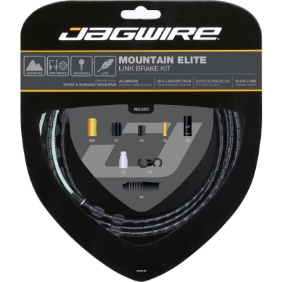 Afbeelding van Mountain Elite Link Brake Kit Black