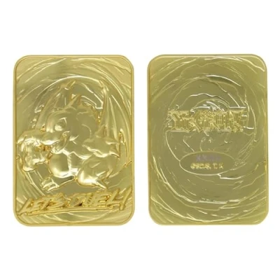 Afbeelding van FaNaTtik YuGiOh! Replica Card Baby Dragon (gold plated) Goudkleurig