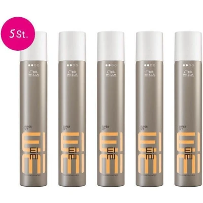 Afbeelding van 5x Wella EIMI Super Set Haarlak 500ml bundel/set/pakket Haibu by Kapperskorting.com