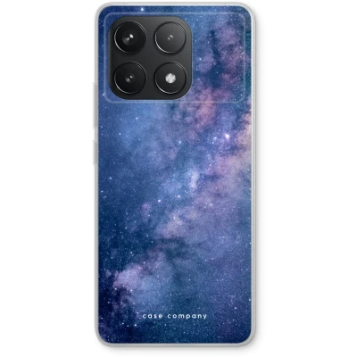 Afbeelding van Case Company® hoesje geschikt voor Xiaomi Poco F6 Pro Nebula Soft Cover Telefoonhoesje Bescherming aan alle Kanten en Schermrand