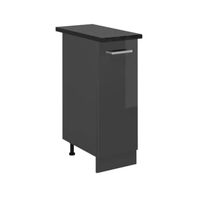 Afbeelding van Vicco Armoire à pharmacie R Line Anthracite brillant, 30 cm, AP