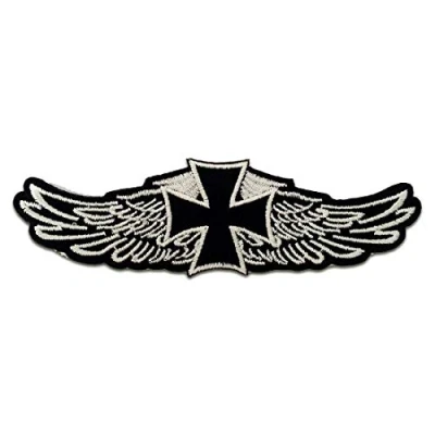 Afbeelding van Chopper Croix Biker Opstrijkbare patch 12,2 x 3,9 cm