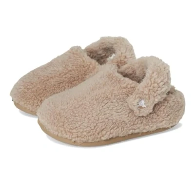 Image de Crocs Chaussons classiques unisexes pour enfant, gris, 8 UK Child