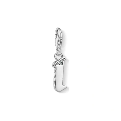 Afbeelding van Thomas Sabo Charm Club Hanger (Letter I) Zilver