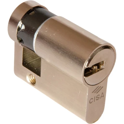 Afbeelding van Cilinder Cisa Asix 1.0e300.07.0.12sz.c5 Vernikkeld 30 x mm Korte hendel