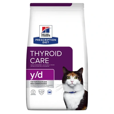 Afbeelding van Hill&#039;s Prescription Diet y/d Thyroid Care Kattenvoer 3 kg