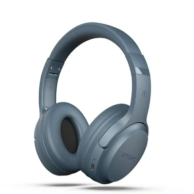 Afbeelding van Draadloze hoofdtelefoon RYGTH TEMPO Grijs Blauw