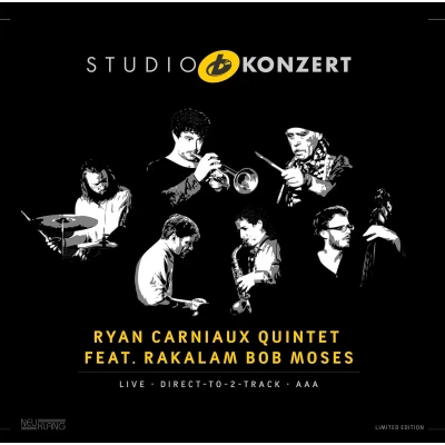 Afbeelding van Ryan Carniaux Quintet Feat. Ra Kalam Bob Moses Studio Konzert (LP) (Limited Edition)