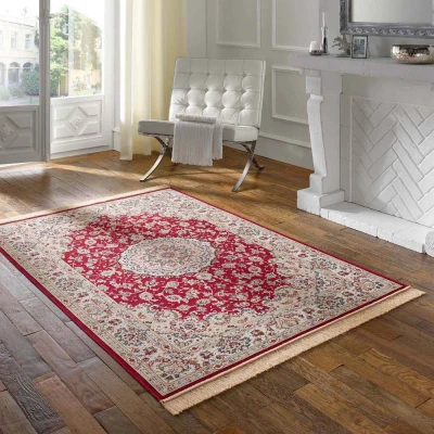 Afbeelding van Vloerkleed Klassiek Regal Valentina Rood 67x210 Cm