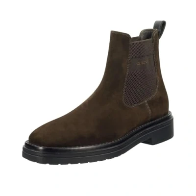 Afbeelding van GANT Boggar Korte laarzen, Heren, Maat: 41, Espresso brown Veloursleer