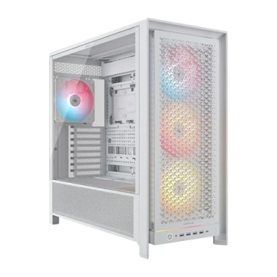 Afbeelding van Corsair FRAME 5000D RS ARGB Mid Tower Airflow Case White