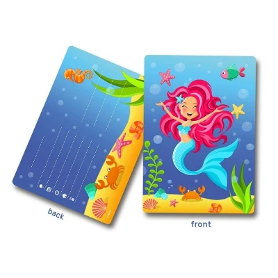 Image de Invitations de fête sirène