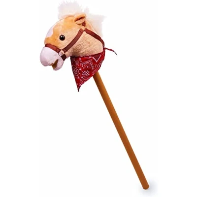 Afbeelding van Small Foot Houten Stokpaard Rocky, 80cm