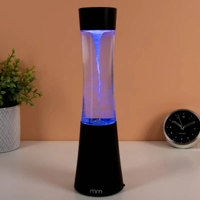 Afbeelding van MikaMax Tornado Lamp Led Nachtlamp Bureaulamp Beweeglijke Sfeerlicht met Effect