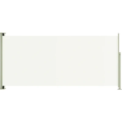 Afbeelding van Tuinscherm uittrekbaar 140x300 cm crème