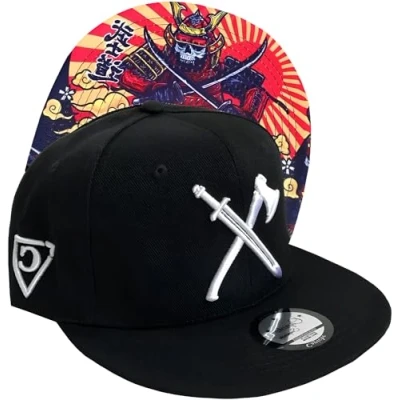 Afbeelding van Capiche Snapback Baseballone SIZE Pet, Heren, Maat: One Size, Black/red/white