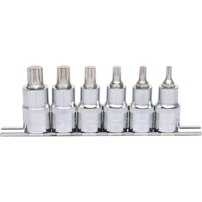 Afbeelding van KS TOOLS 918.1349 Doppenset Binnen veeltandig Chroom vanadium staal 1/2duim Vierkant