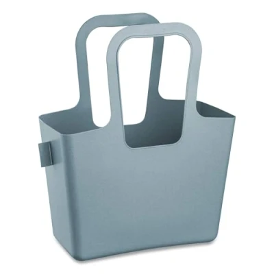 Afbeelding van Organizer Tas, Middel, Natuur Bloemen Blauw, Organic Bio Circular Koziol Taschelino
