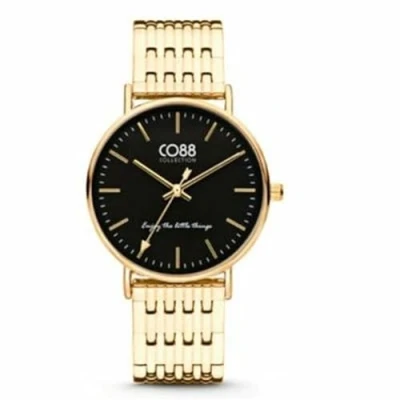 Afbeelding van CO88 Collection 8CW 10073 Horloge Metalen band goudkleurig Ã˜ 36 mm