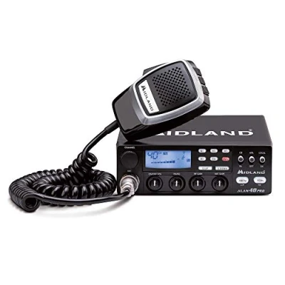 Afbeelding van Midland Alan 48 PRO AM/FM CB radio 12/24 Volt 27 MHz