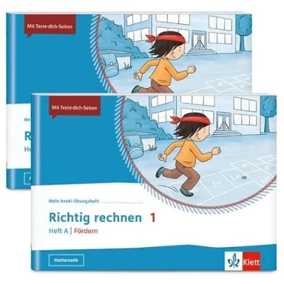 Afbeelding van Mein Anoki Übungsheft Paket Richtig rechnen 1. Fördern