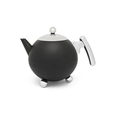 Afbeelding van Bredemeijer Teapot Bella Ronde 1.2L matt black