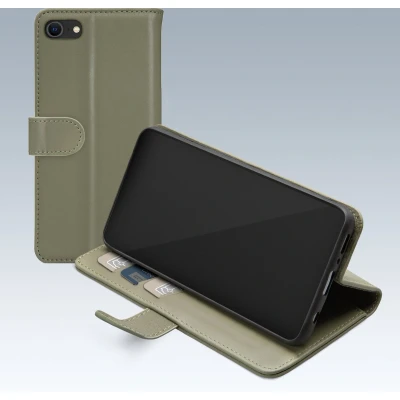 Afbeelding van Mobilize Premium Gelly Wallet Book Case Apple iPhone 6/6S/7/8/SE (2020/2022) Green