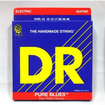Image de DR PHR10 Pure Blues Medium Jeu de cordes guitare électrique