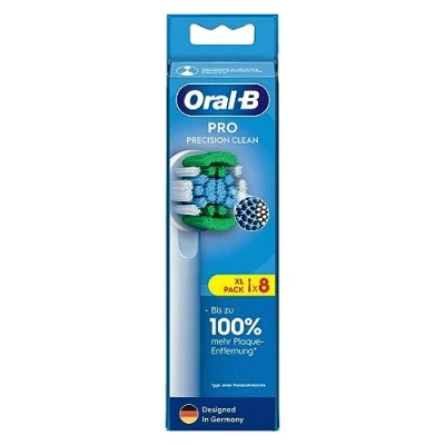 Afbeelding van Oral B, Borstels + opzetstukken, Pro Precisie Schoonmaak (8 x)