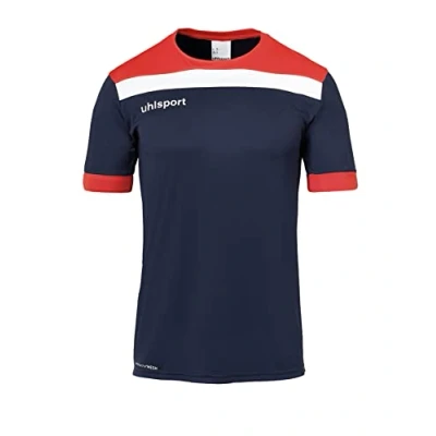 Afbeelding van Uhlsport Offense 23 Shirt Korte Mouw Heren Marine / Rood Wit Maat: M