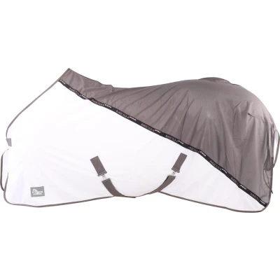 Afbeelding van Harry&#039;s Horse Vliegendeken Mesh pro Grijs 135/185