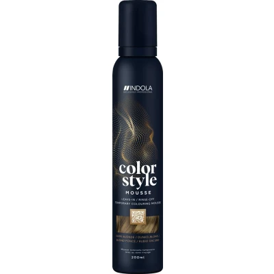 Afbeelding van Indola Color Style Mousse Donkerblond 200 ml
