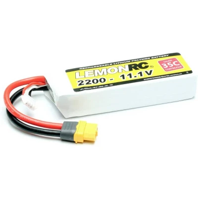 Afbeelding van LemonRC LiPo accupack 11.1 V 2200 mAh Aantal cellen: 3 35 C Softcase XT60