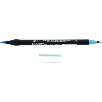 Afbeelding van ZIG Art &amp; Graphic Twin Tip brush marker Light Blue