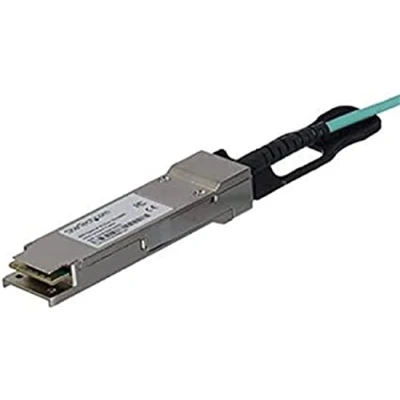 Afbeelding van StarTech 10M 33FT 40G QSFP+ AOC KABEL, Zendontvangers, Zwart