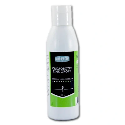 Afbeelding van BrandNewCake Cacaoboter Gekleurd Lime Groen 100ml