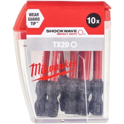 Afbeelding van Milwaukee Shockwave 50mm TX20 (10 Stuks)