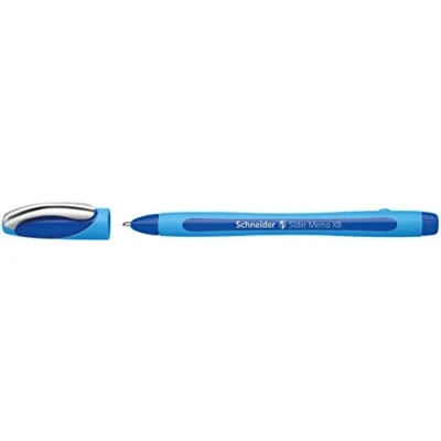 Afbeelding van balpen Schneider Slider Memo XB 1,4mm kogelbreedte blauw