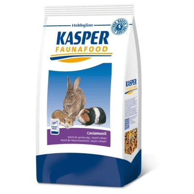 Afbeelding van 3x Kasper Faunafood Hobbyline Caviamuesli 2,5 kg