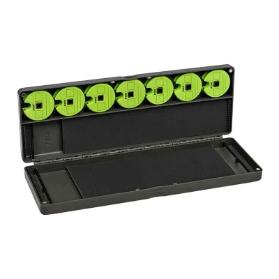 Image de Boîte à bas de ligne Fox Edges Large Rig And Disc Box (Incl. 50 Pins / 7 Discs) Trousse