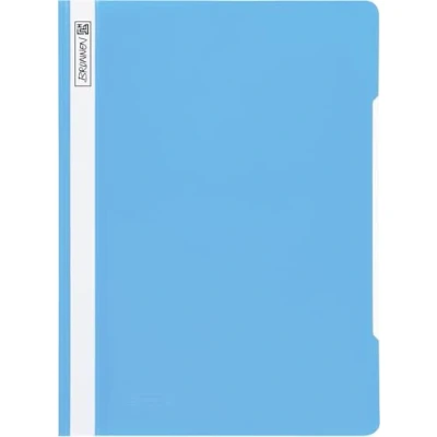 Image de Brunnen 102011032 A4 Carnet de notes en PVC transparent Bleu clair