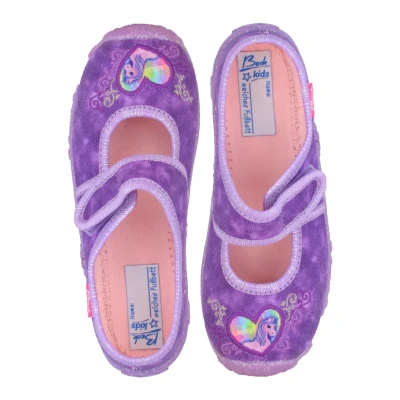 Afbeelding van Beck Darling Pantoffels voor kinderen, Maat: 34, Lila Katoen