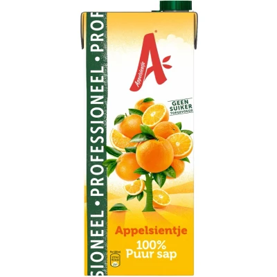 Afbeelding van Sinaasappelsap Appelsientje pak 1500ml