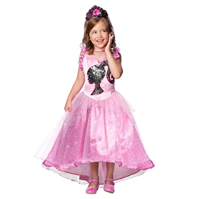 Afbeelding van Barbie Prinsessenjurk 3 4 Jaar