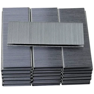 Afbeelding van AERZETIX C58787 Set van 2500 nietjes met smalle kroon 35x5,7x1 mm voor pneumatische nietmachine GA18 houtbewerking meubelen staal