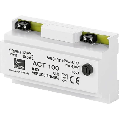 Afbeelding van Block ACT 25 Veiligheidstransformator 1 x 230 V/AC 24 VA 1.041 A