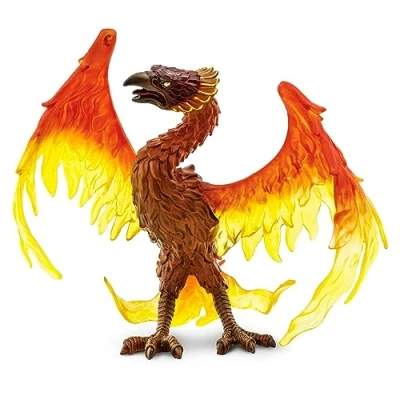 Afbeelding van Safari Speelfiguur Phoenix Jongens 17 X 12,7 Cm Rood/geel